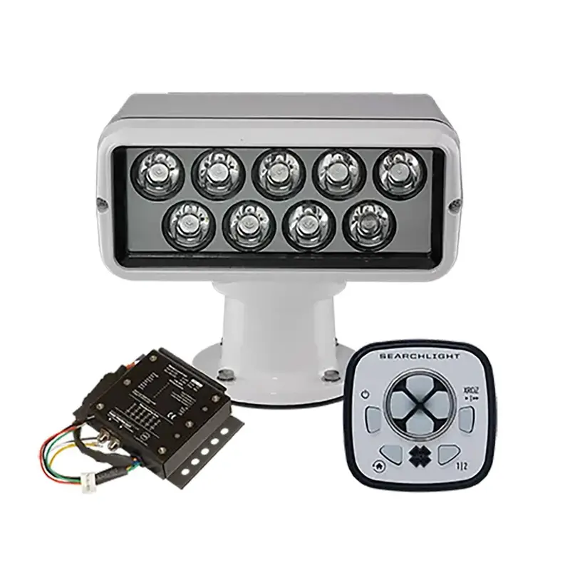 Acr Rcl-100 Led White Searchlight W/Urp-103 Wired Point Pad  Urc-104 Master Controller [1978] 1