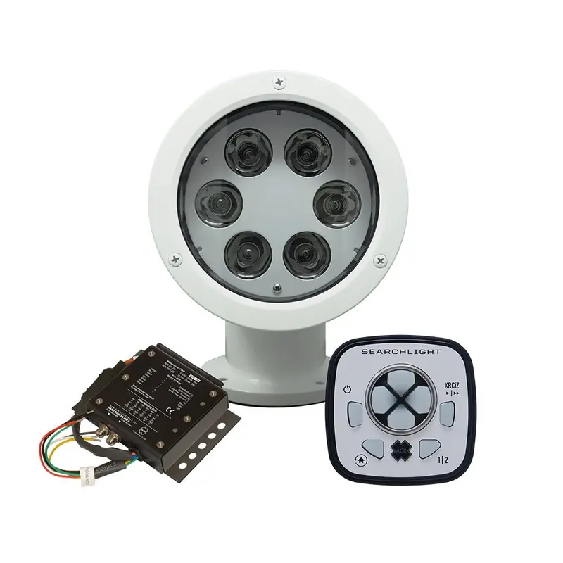 Acr Rcl-50 Led White Searchlight W/Urp-103 Wired Point Pad  Urc-104 Master Controller [1982] 1