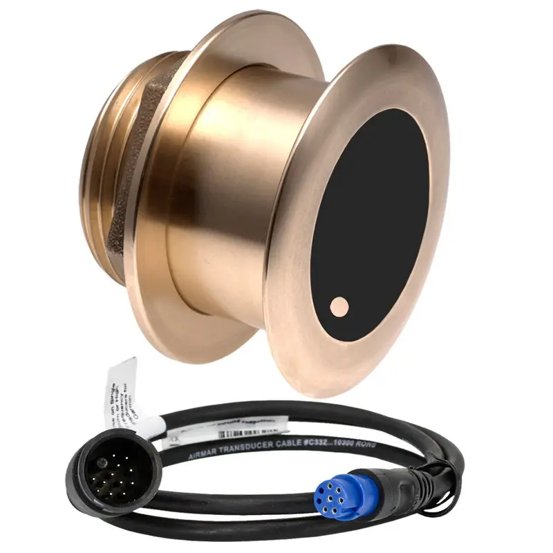 Airmar B175mw Med Ultra Wide 1Kw, 20 Chirp Thru-Hull Transducer F/8-Pin Garmin [B175c-20-Mw-8G] 1