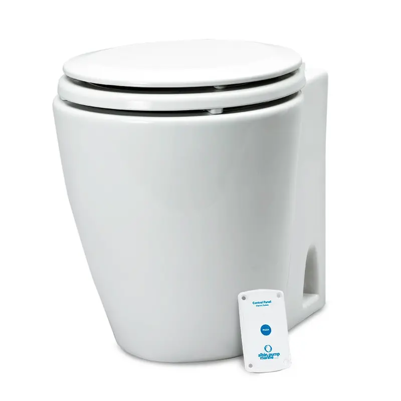 Albin Group Marine Design Marine Toilet Standard Electric - 12V [07-02-043] 1