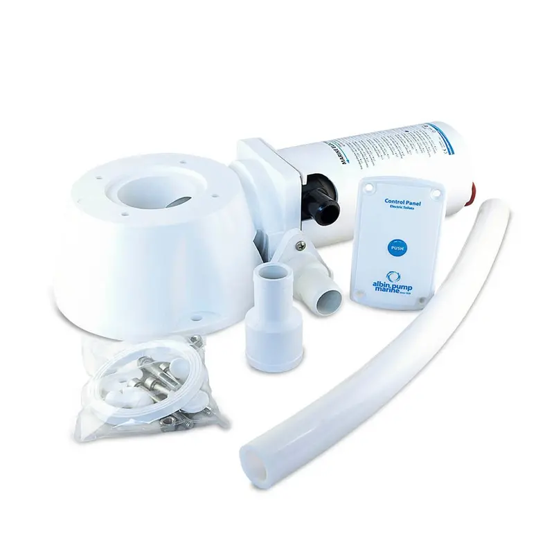 Albin Group Marine Standard Electric Toilet Conversion Kit - 12V [07-66-019] 1