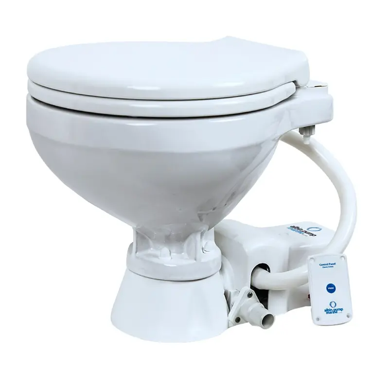 Albin Group Marine Toilet Standard Electric Evo Compact - 12V [07-02-004] 1