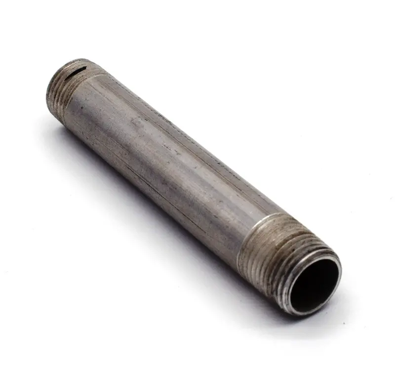 Aluminum Threaded Pipe Nipple 1/2" X 5" 1
