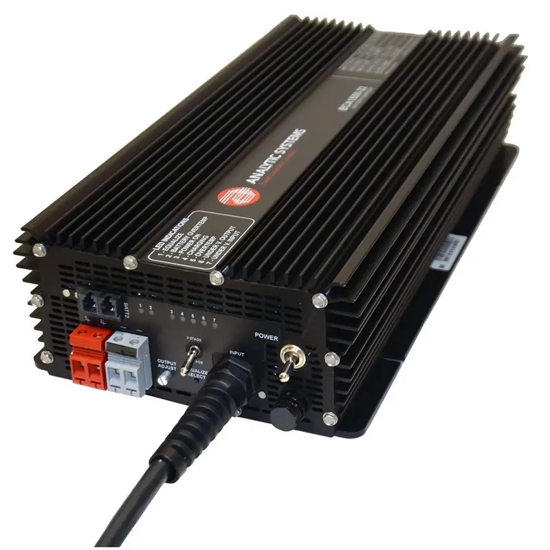Analytic Systems Ac Charger 2-Bank 70A, 12V Out, 85-264Vac In Power-Factor Correction [Bca1050-12] 1