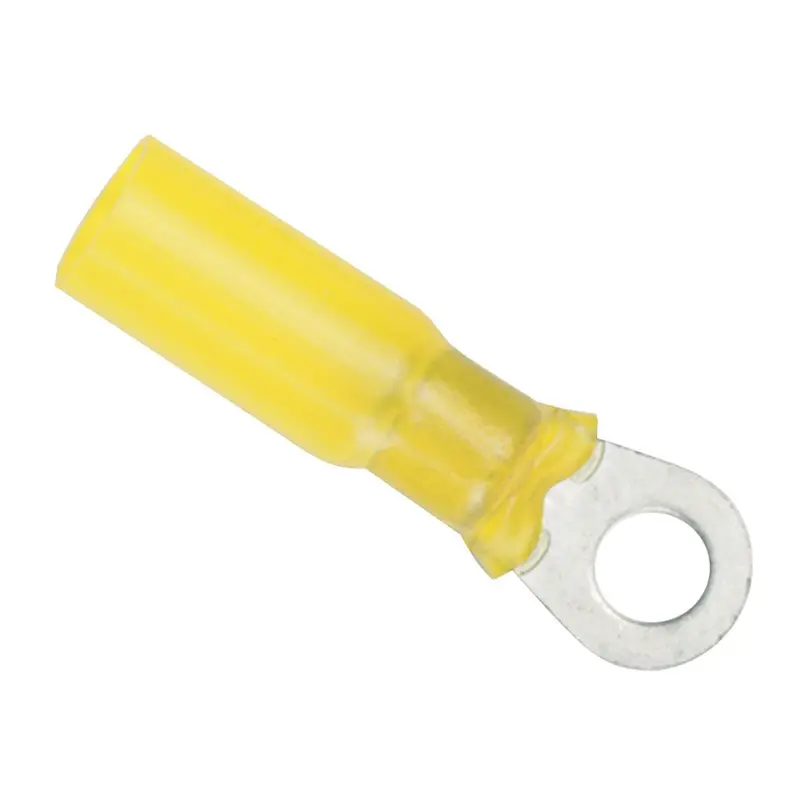 Ancor 12-10 Gauge - #10 Heat Shrink Ring Terminal - 100-Pack [312399] 1