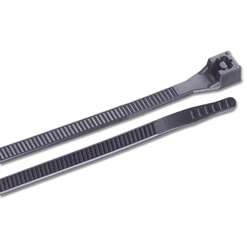 Ancor 6" Uv Black Standard Cable Zip Ties - 25 Pack [199248] 1