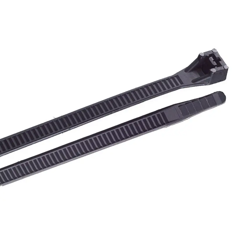 Ancor 8" Uv Black Heavy Duty Cable Zip Ties - 100 Pack [199207] 1