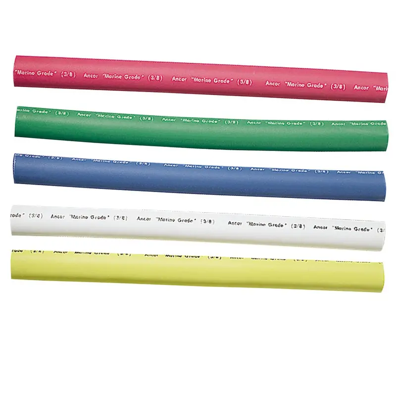 Ancor Adhesive Lined Heat Shrink Tubing - 5-Pack, 6", 12 To 8 Awg, Assorted Colors [304506] 1