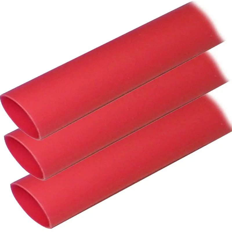Ancor Adhesive Lined Heat Shrink Tubing (Alt) - 1" X 12" - 3-Pack - Red [307624] 1