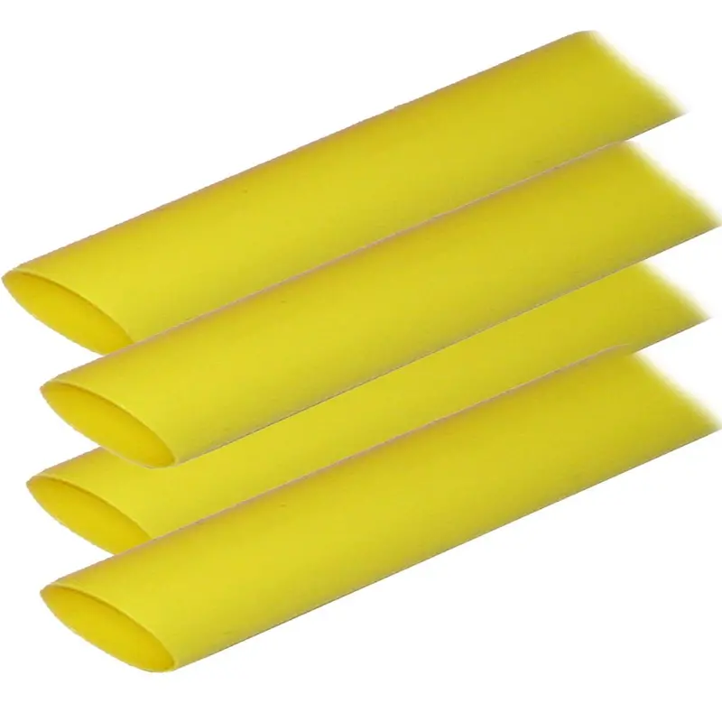 Ancor Adhesive Lined Heat Shrink Tubing (Alt) - 3/4" X 12" - 4-Pack - Yellow [306924] 1