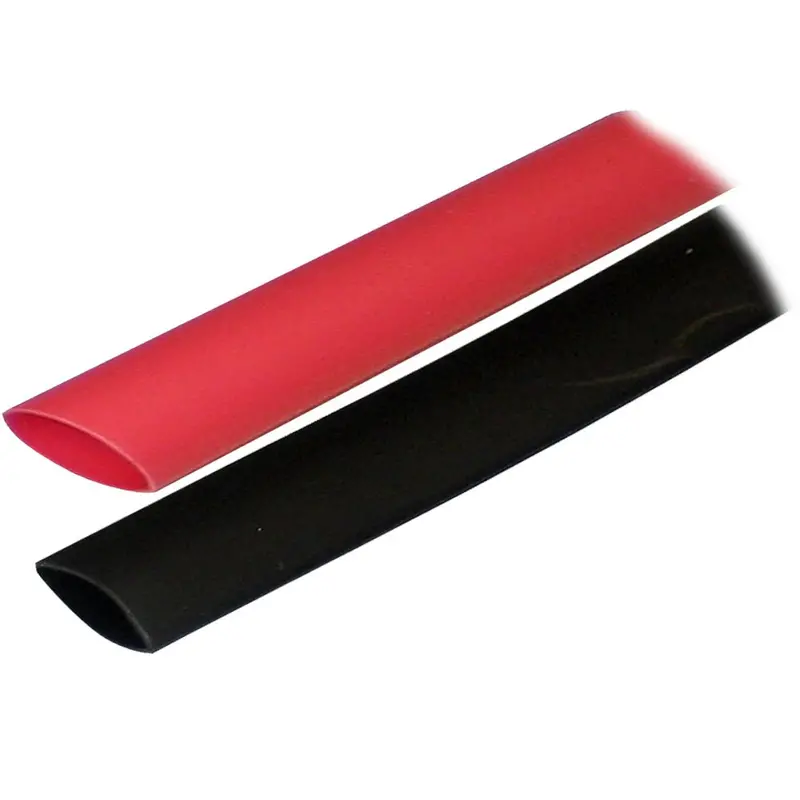 Ancor Adhesive Lined Heat Shrink Tubing (Alt) - 3/4" X 3" - 2-Pack - Black/Red [306602] 1