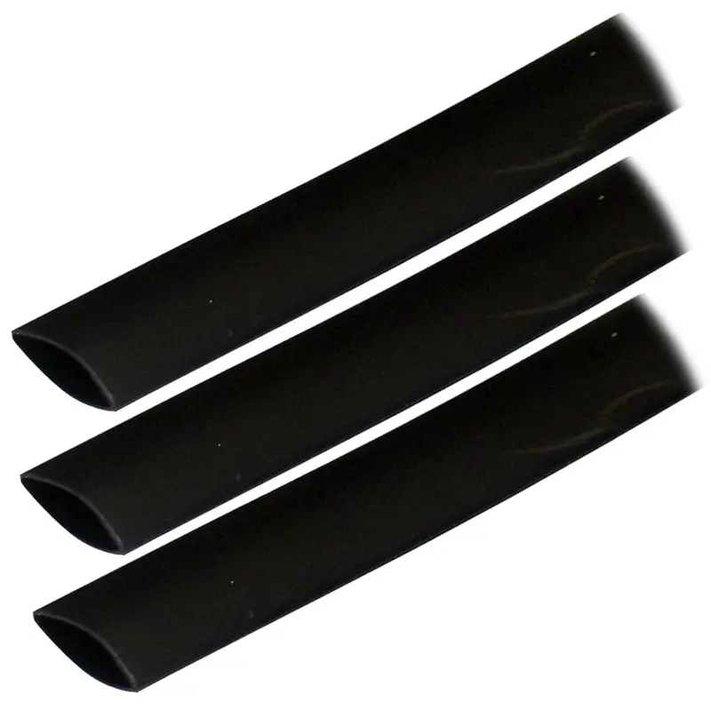 Ancor Adhesive Lined Heat Shrink Tubing (Alt) - 3/4" X 3" - 3-Pack - Black [306103] 1