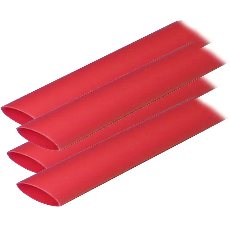 Ancor Adhesive Lined Heat Shrink Tubing (Alt) - 3/4" X 6" - 4-Pack - Red [306606] 1