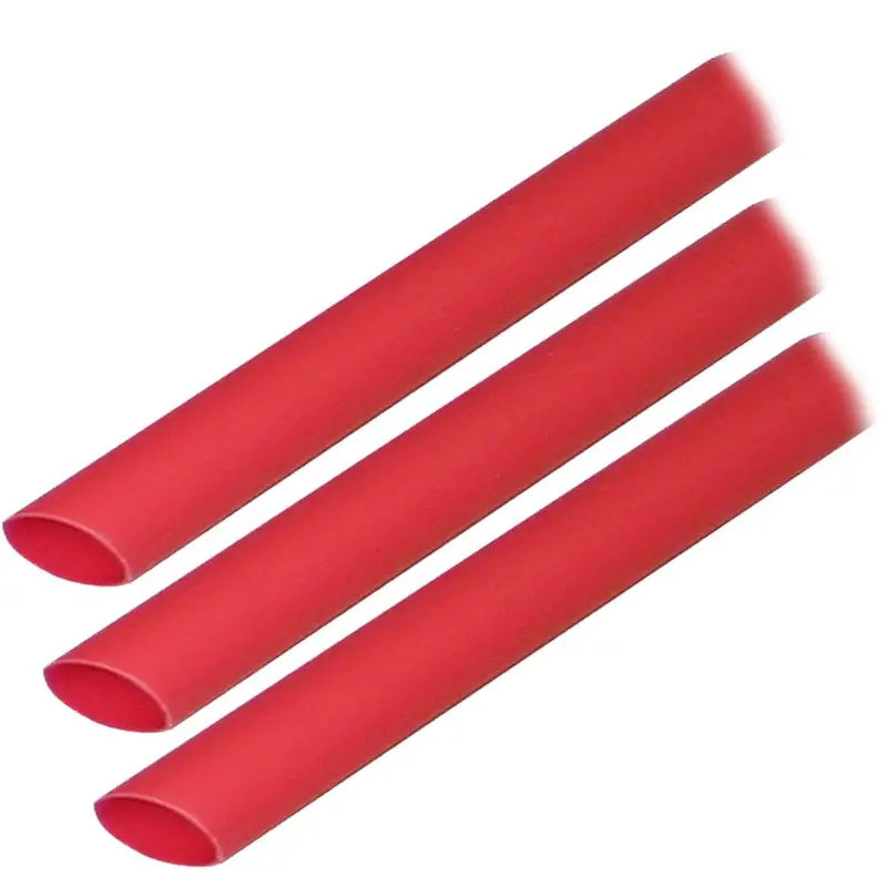 Ancor Adhesive Lined Heat Shrink Tubing (Alt) - 3/8" X 3" - 3-Pack - Red [304603] 1