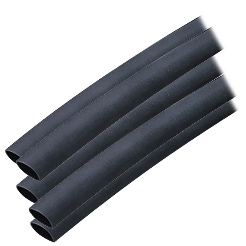 Ancor Adhesive Lined Heat Shrink Tubing (Alt) - 3/8" X 6" - 5-Pack - Black [304106] 1