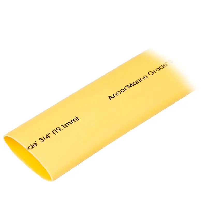 Ancor Heat Shrink Tubing 3/4" X 48" - Yellow - 1 Piece [306948] 1