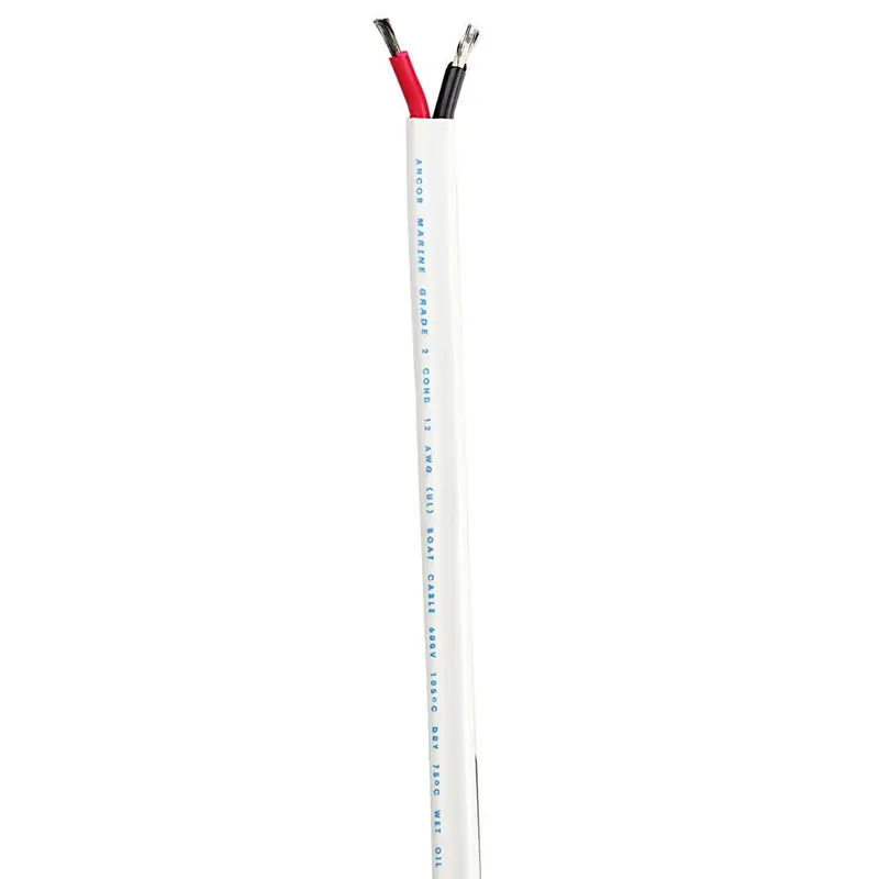 Ancor Standard Duplex Cable - Flat 10/2 - 2X5mm - Red/Black - Sold By The Foot [1211-Ft] 1