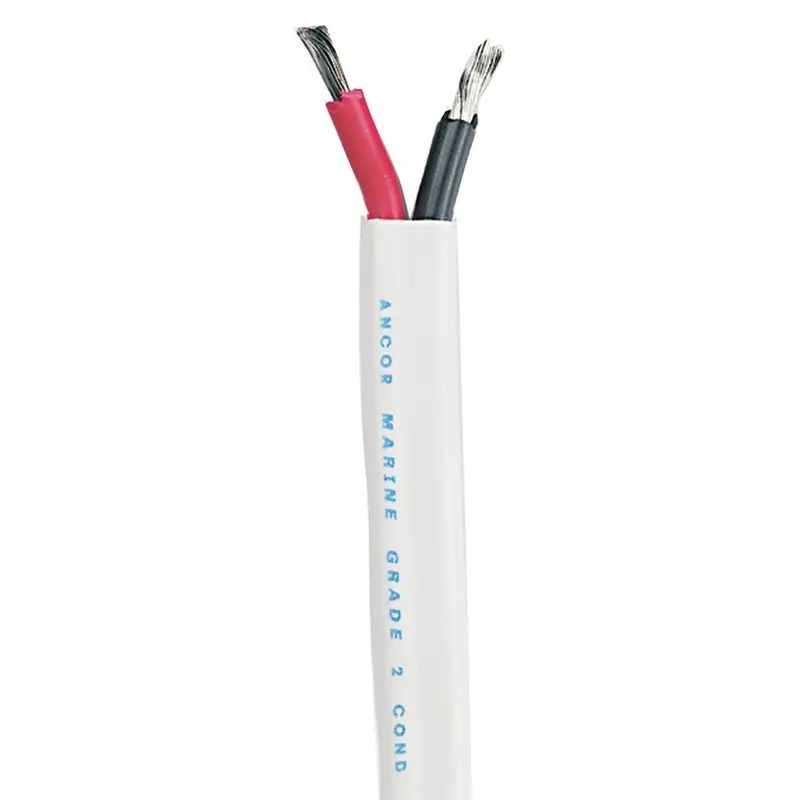 Ancor Standard Duplex Cable - Flat 12/2 Awg - 2 X 3Mm Red/Black - 500' [121350] 1