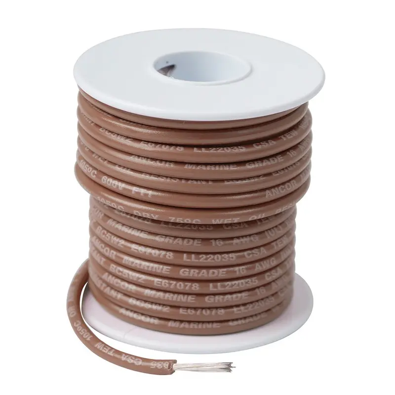 Ancor Tan 16 Awg Tinned Copper Wire - 100 [101810] 1