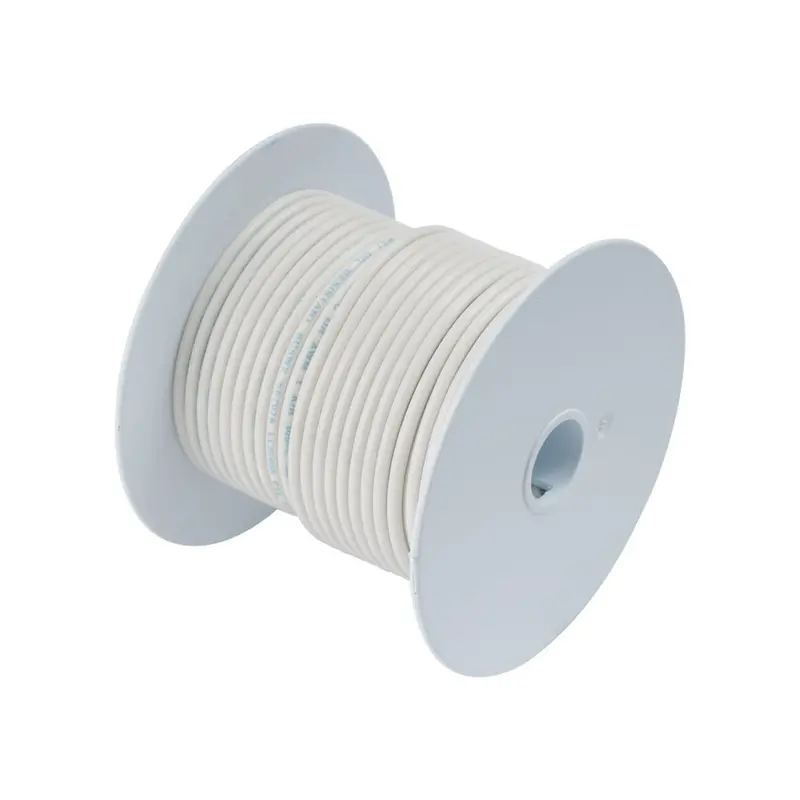 Ancor White 12 Awg Tinner Copper Wire - 100' [106910] 1