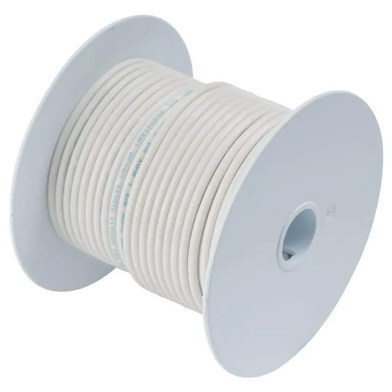 Ancor White 18 Awg Tinned Copper Wire - 100' [100910] 1