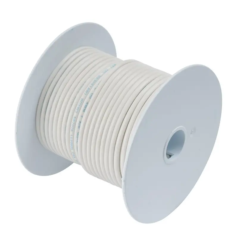 Ancor White 6 Awg Tinned Copper Wire - 100' [112710] 1