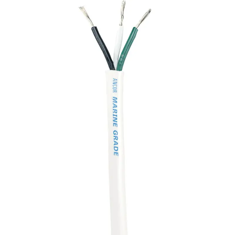 Ancor White Triplex Cable - 12/3 Awg - Round - 250' [133325] 1
