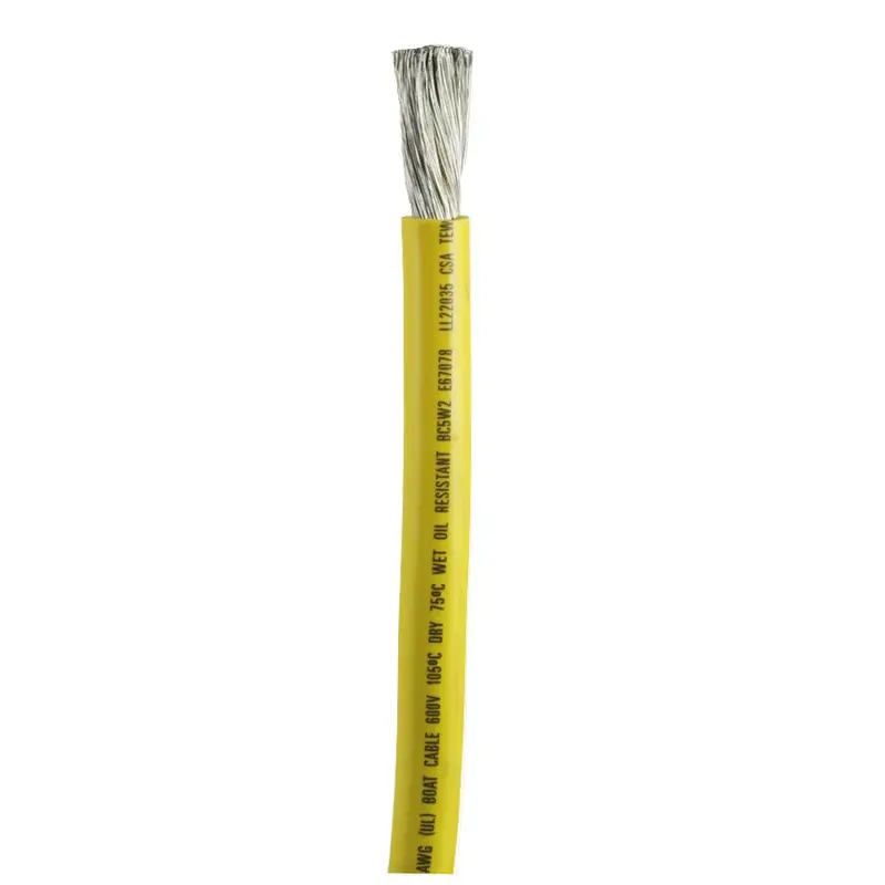 Ancor Yellow 2/0 Awg Battery Cable - Sold By The Foot [1179-Ft] 1