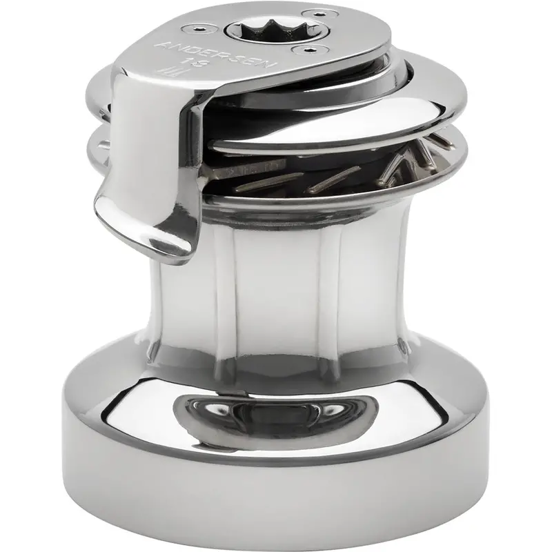 Andersen 18 St Fs Self-Tailing Manual Single Speed Winch - Full Stainless [Ra2018010000] 1