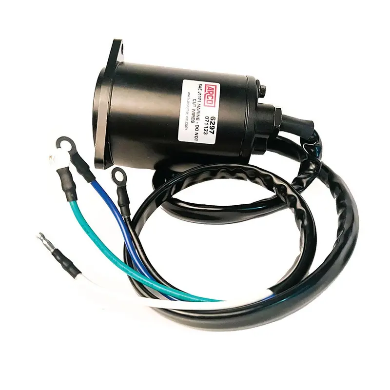 Arco Marine Original Equipment Quality Replacement Yamaha Tilt Trim Motor - 1990-2003 250Hp/1994-2003 225Hp Units [6297] 1