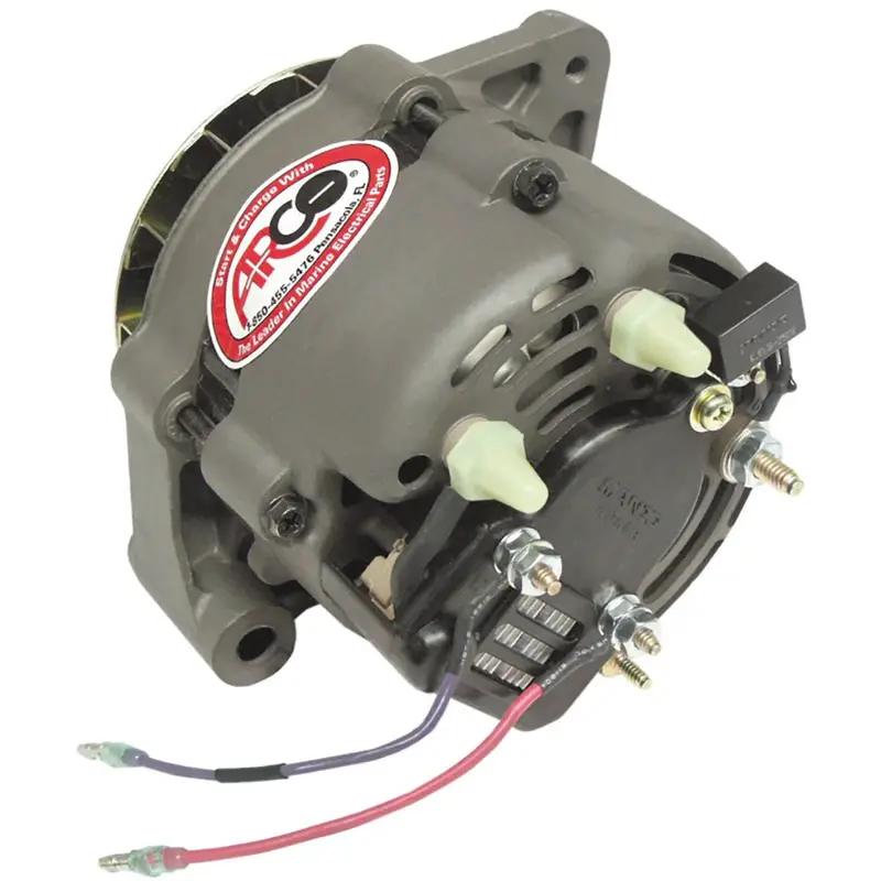 Arco Marine Premium Replacement Alternator W/Multi-Groove Pulley - 12V 55A [60055] 1