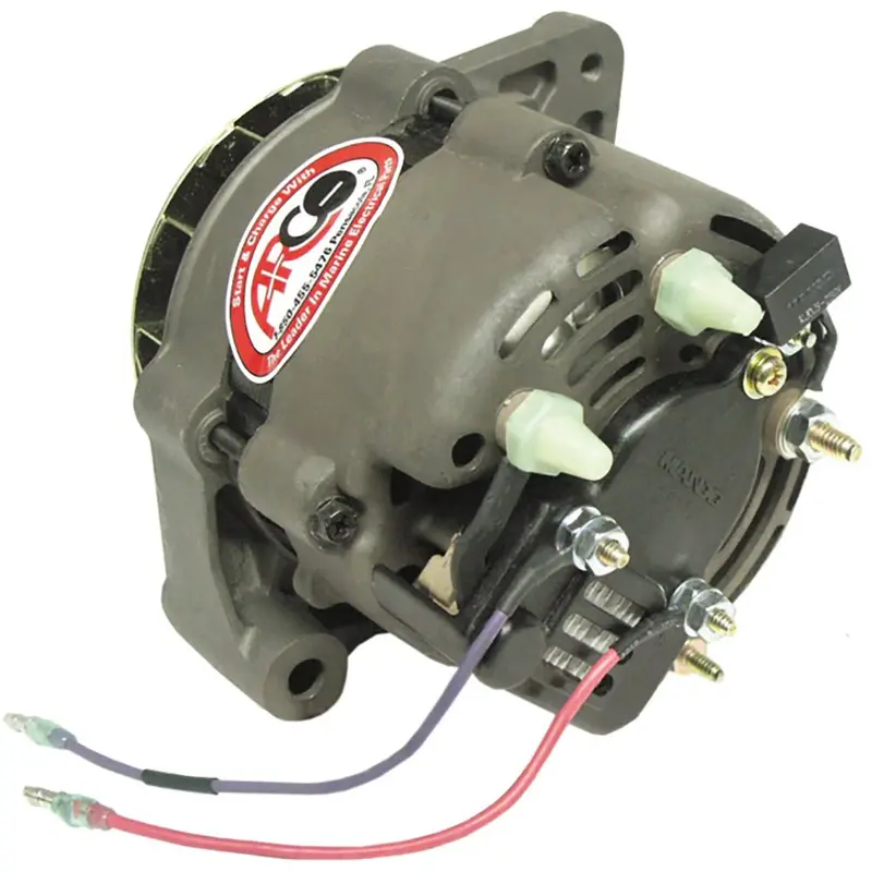 Arco Marine Premium Replacement Alternator W/Single Groove Pulley - 12V, 55A [60050] 1