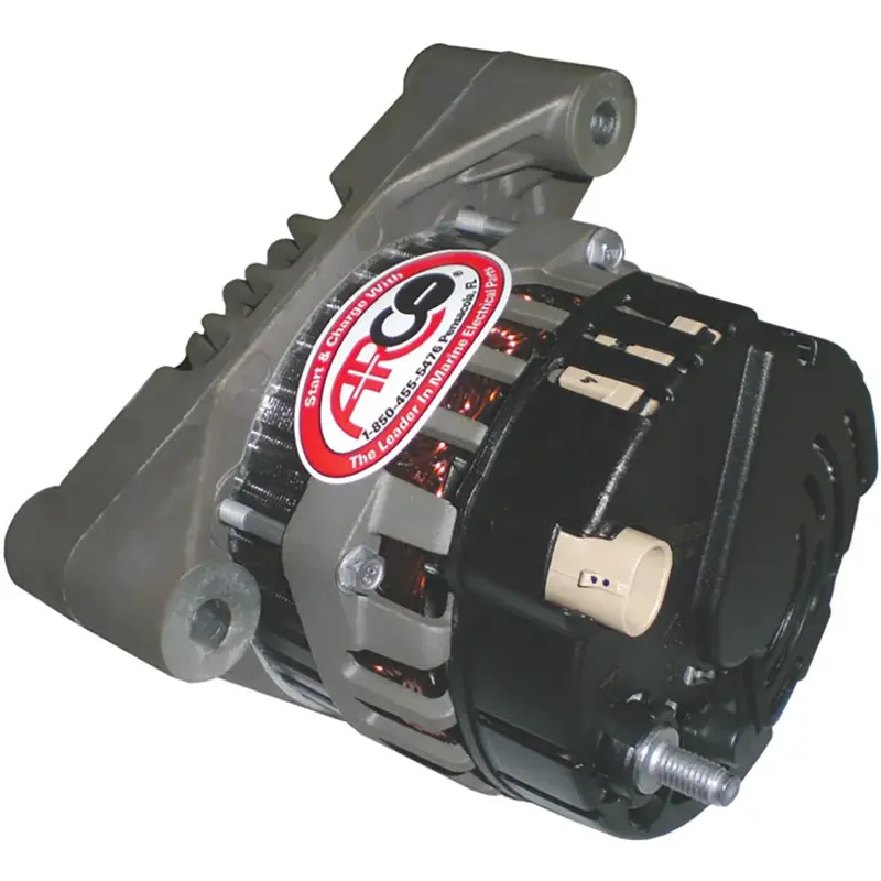 Arco Marine Premium Replacement Inboard Alternator W/55Mm Multi-Groove Pulley - 12V 65A [60073] 1
