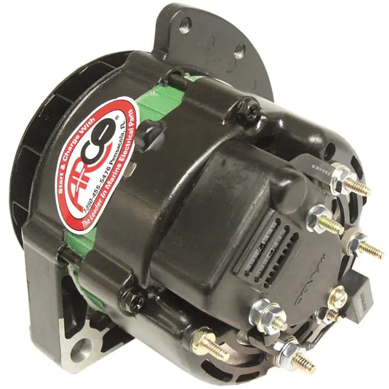 Arco Marine Premium Replacement Universal Alternator W/Single Groove Pulley - 12V 55A [60075] 1