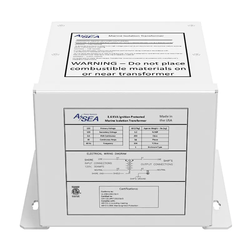 Asea Power Systems 12 Kva Isolation Transformer [634103] 1