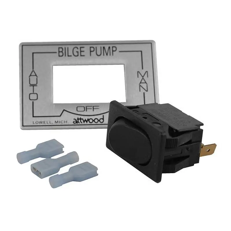 Attwood 3-Way Auto/Off/Manual Bilge Pump Switch [7615A3] 1