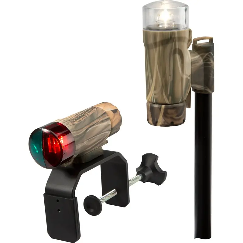 Attwood Clamp-On Portable Led Light Kit - Realtree Max-4 Camo [14191-7] 1