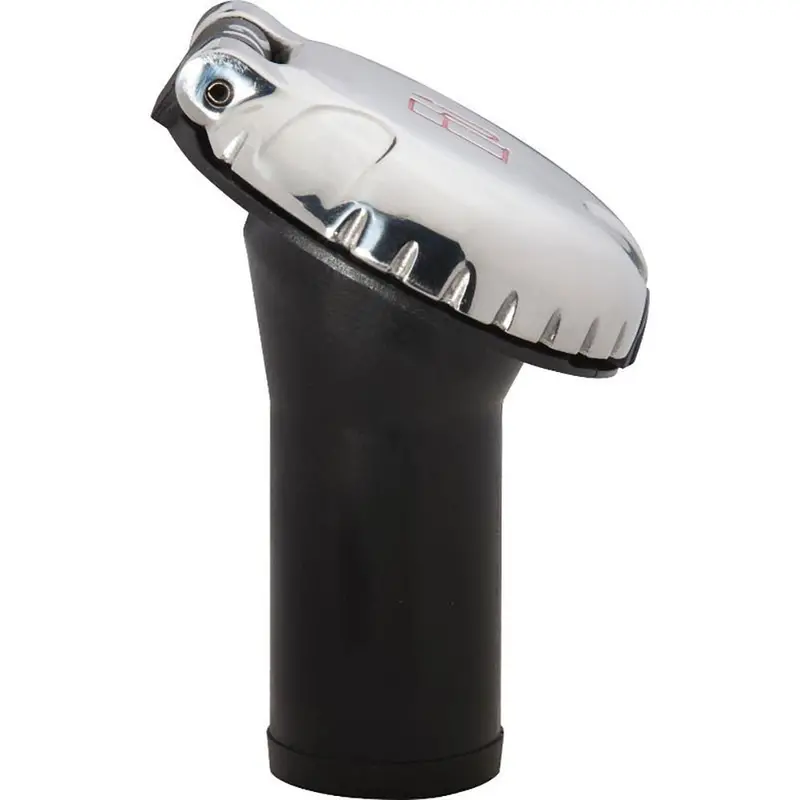 Attwood Deck Fill F/Carbon Canister System - Angled Body  Scalloped Stainless Steel Cap [99Dfccas1s] 1