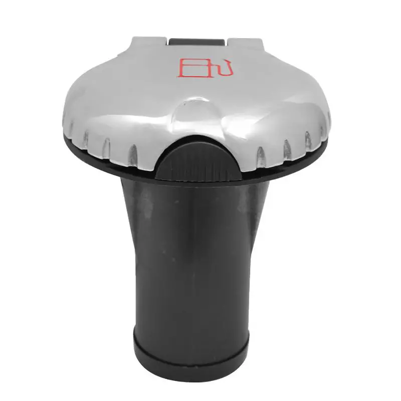 Attwood Deck Fill F/Carbon Canister System - Straight Body  Scalloped Stainless Steel Cap [99Dfccss1s] 1