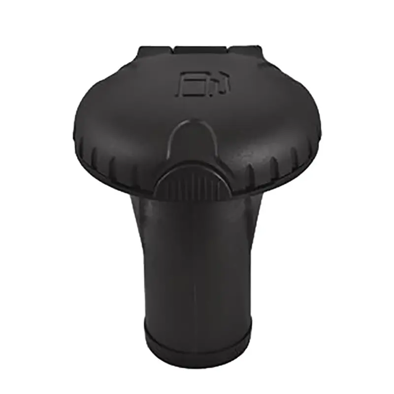 Attwood Deck Fills F/Pressure Relief Systems - Straight Body - Scalloped Black Plastic Cap [99Dfpvsb1s] 1