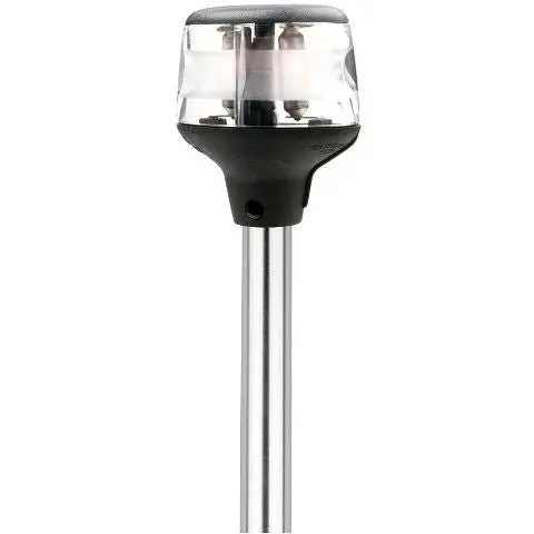 Attwood Fold-Down Incandescent Anchor/Masthead Light - 20" Horizontal Composite Base 1