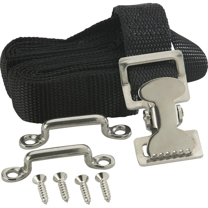 Attwood Fuel Tank Strap Set - 72" Long F/12 Gallon Tanks [11512-3] 1