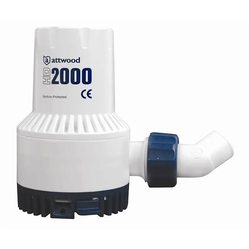 Attwood Hd2000 Heavy Duty Bilge Pump - 24V  2000 Gph [4770-4] 1