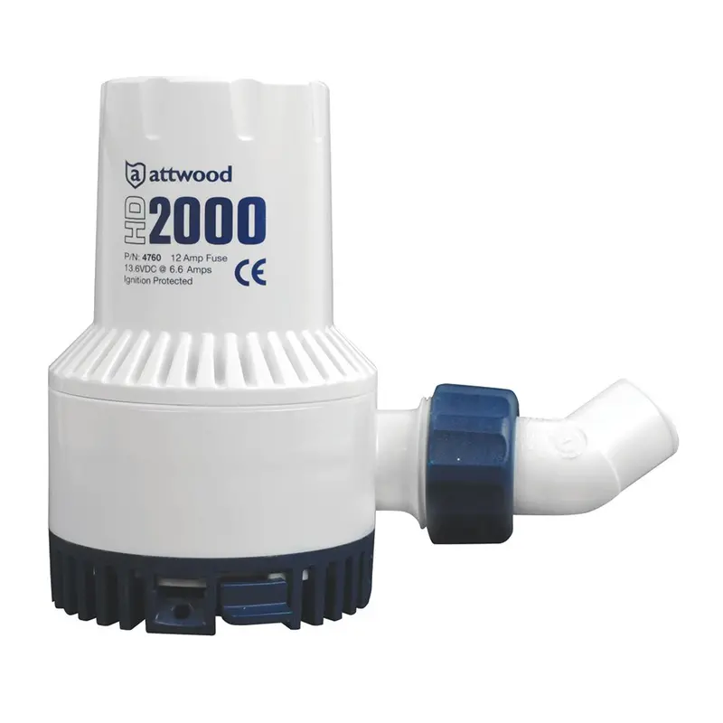 Attwood Heavy-Duty Bilge Pump 2000 Series - 12V - 2000 Gph [4760-4] 1