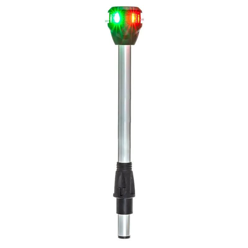 Attwood Lightarmor Bi-Color Navigation Pole Light W/Task Light - Straight - 10" [Nv6lc2-10-7] 1