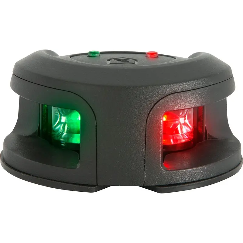 Attwood Lightarmor Bow Mount Navigation Light - Composite Black - Bi-Color - 2Nm [Nv2002pb-7] 1