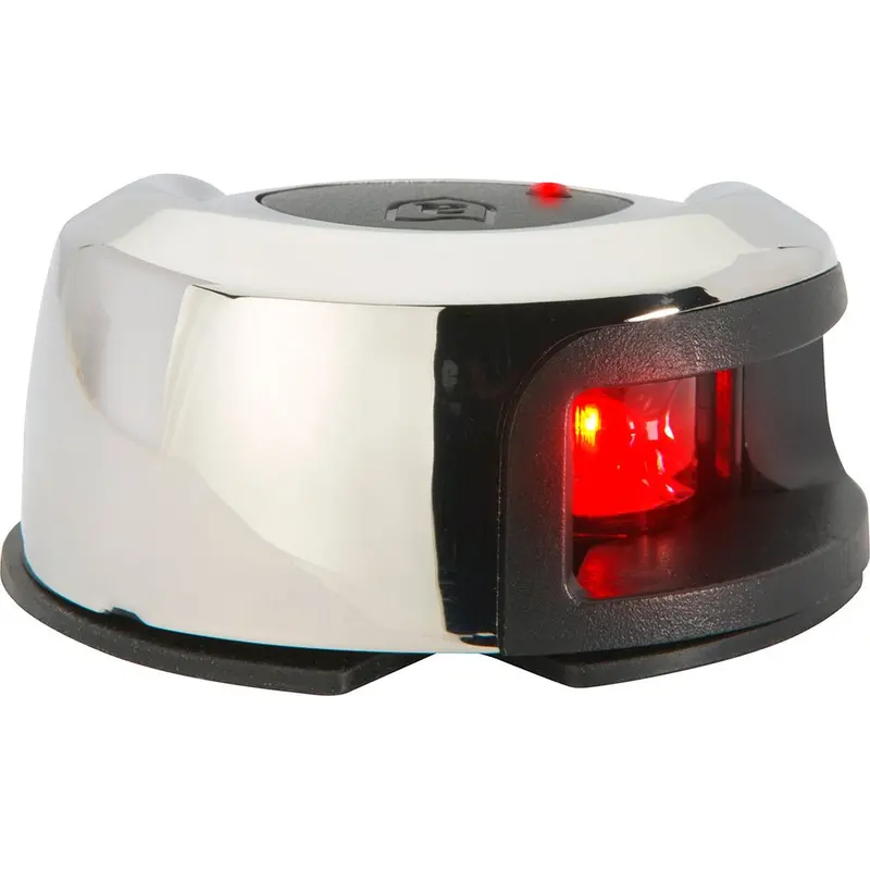 Attwood Lightarmor Deck Mount Navigation Light - Stainless Steel - Port (Red) - 2Nm [Nv2012ssr-7] 1