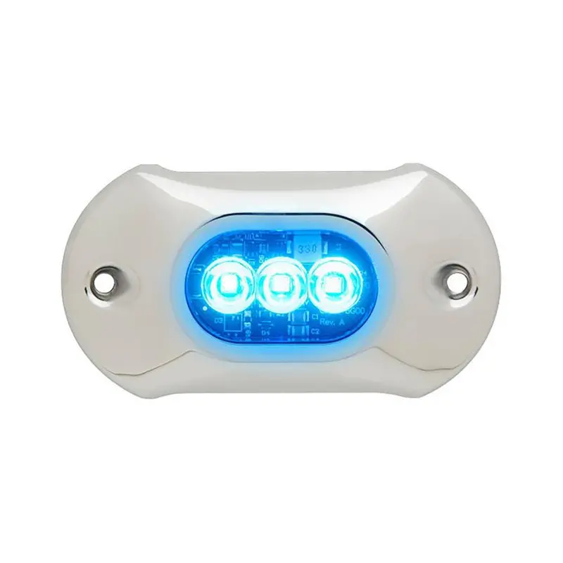 Attwood Lightarmor Hpx Underwater Light - 3 Led  Blue [66Uw03b-7] 1