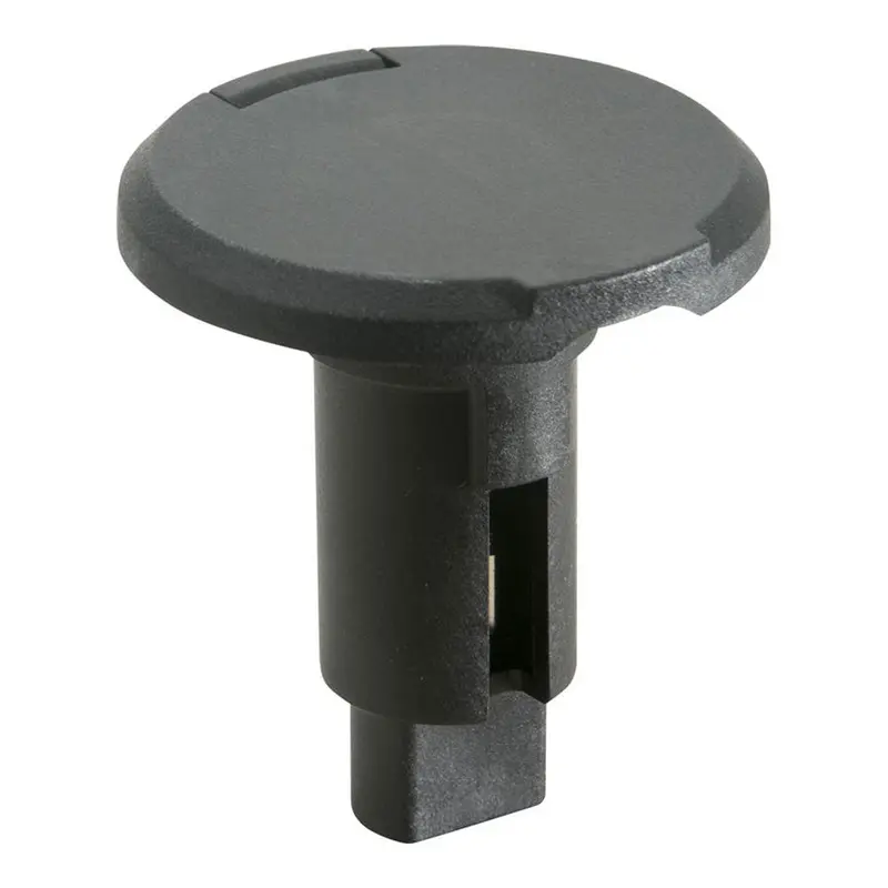 Attwood Lightarmor Plug-In Base - 2 Pin - Black - Round [910R2pb-7] 1
