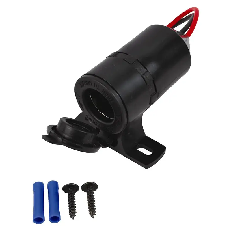 Attwood Outlet Surface Mount - 12V [11862-6] 1